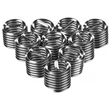 Powerbuilt 10 Pc Screw-Coil Thread Set(3/8-16*1.5D) 647945